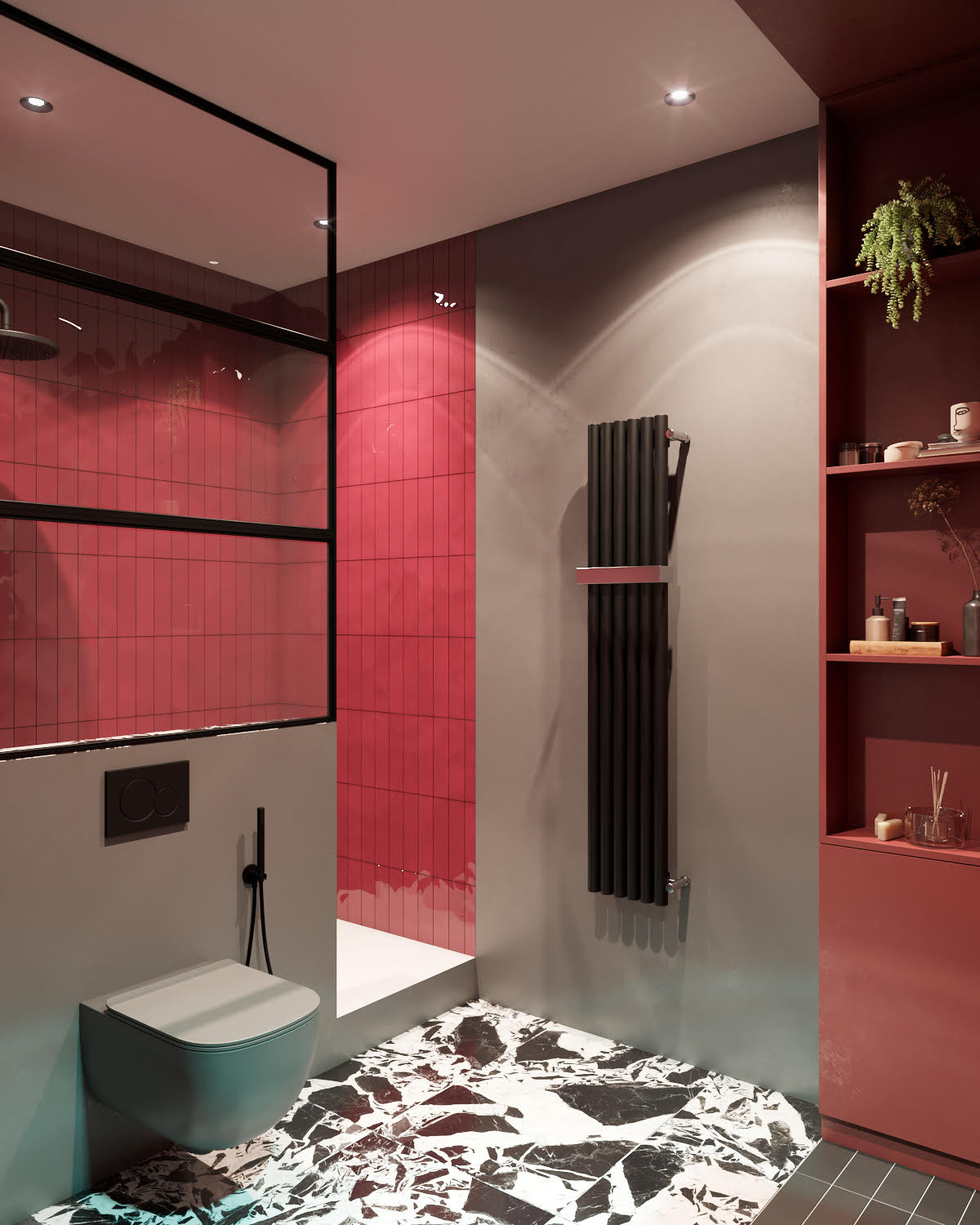 Атмосферная квартира с панорамными окнами