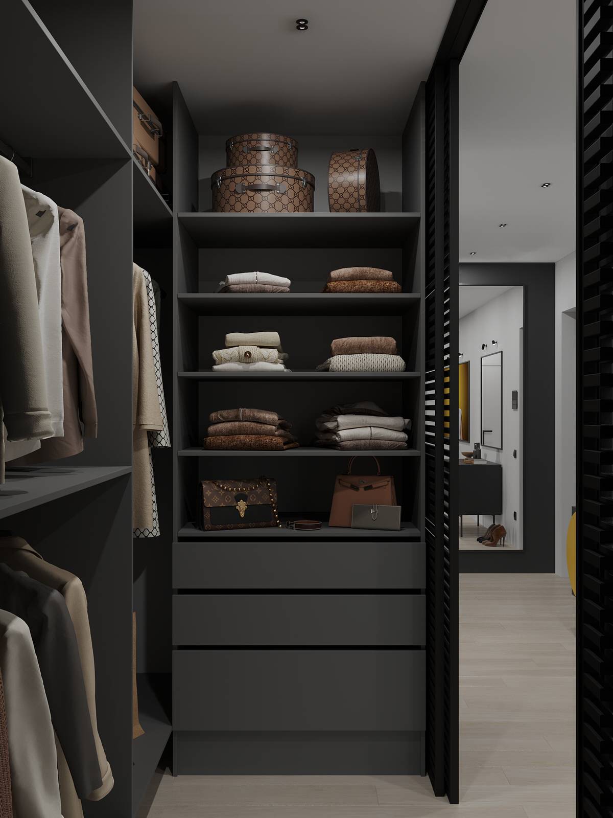 Квартира в стиле минимализма для молодой девушки