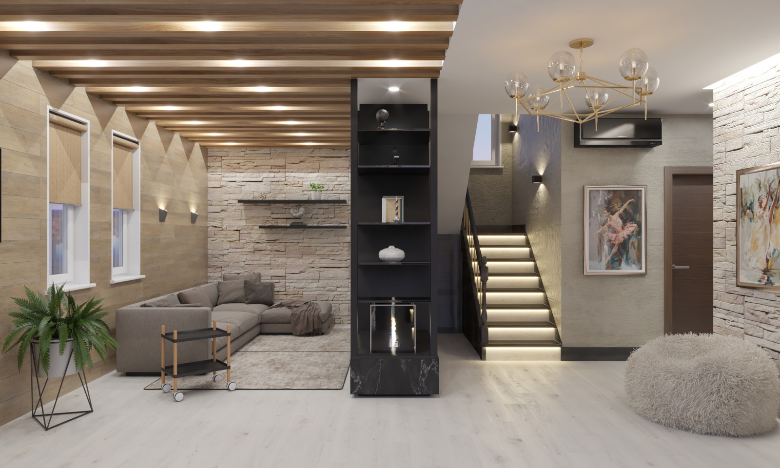 Дизайн загородного дома