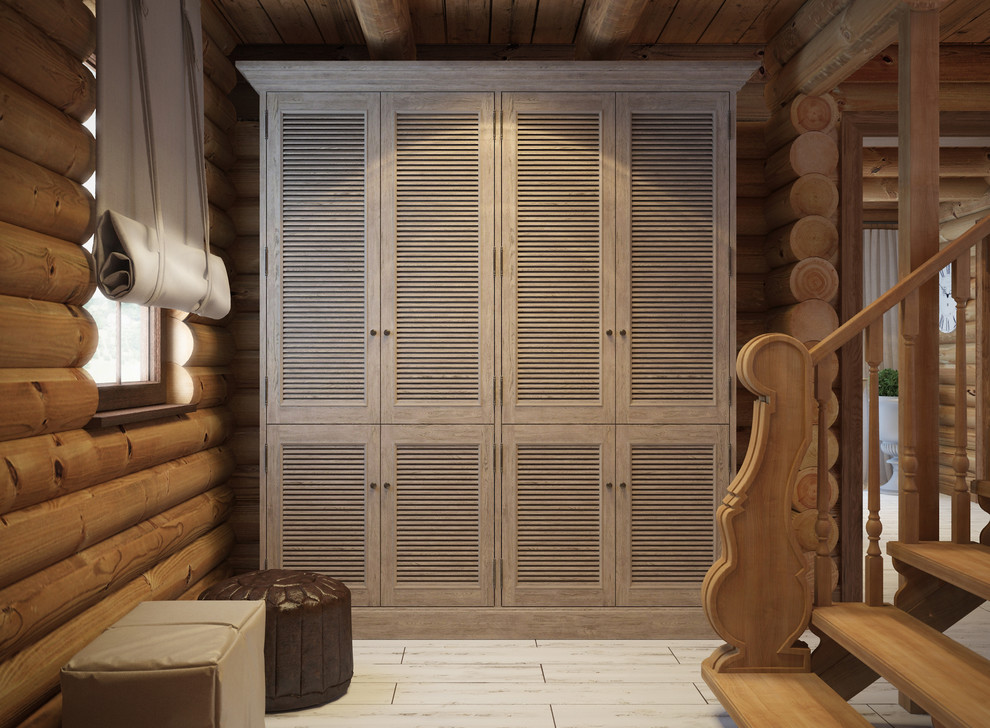 Дизайн интерьера дома из бруса