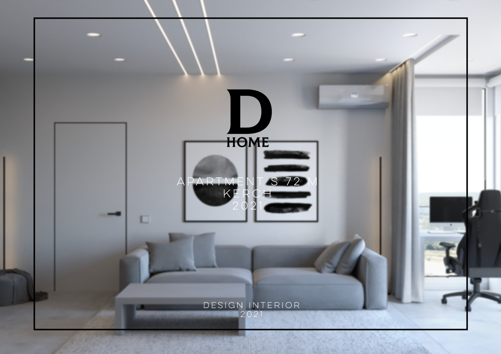 Проект квартиры в Керчи 72 м2