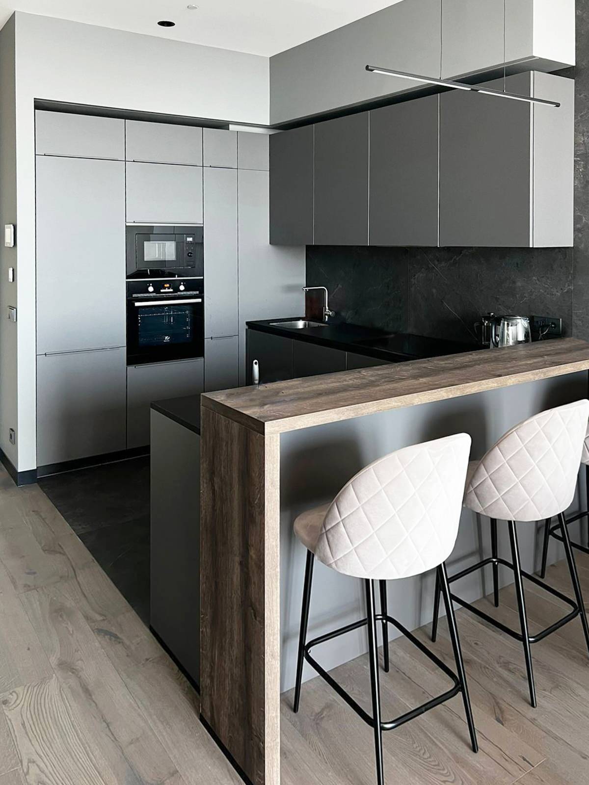 КУХНЯ NOBILIA ЖК «НЕВА ТАУЭРС»