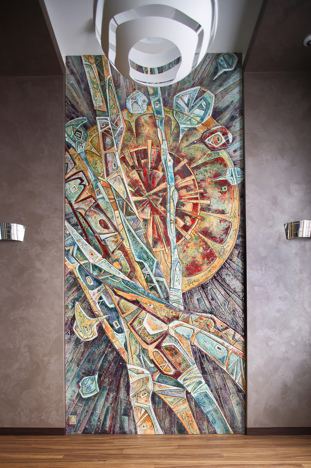 Декоративное панно "Космос"