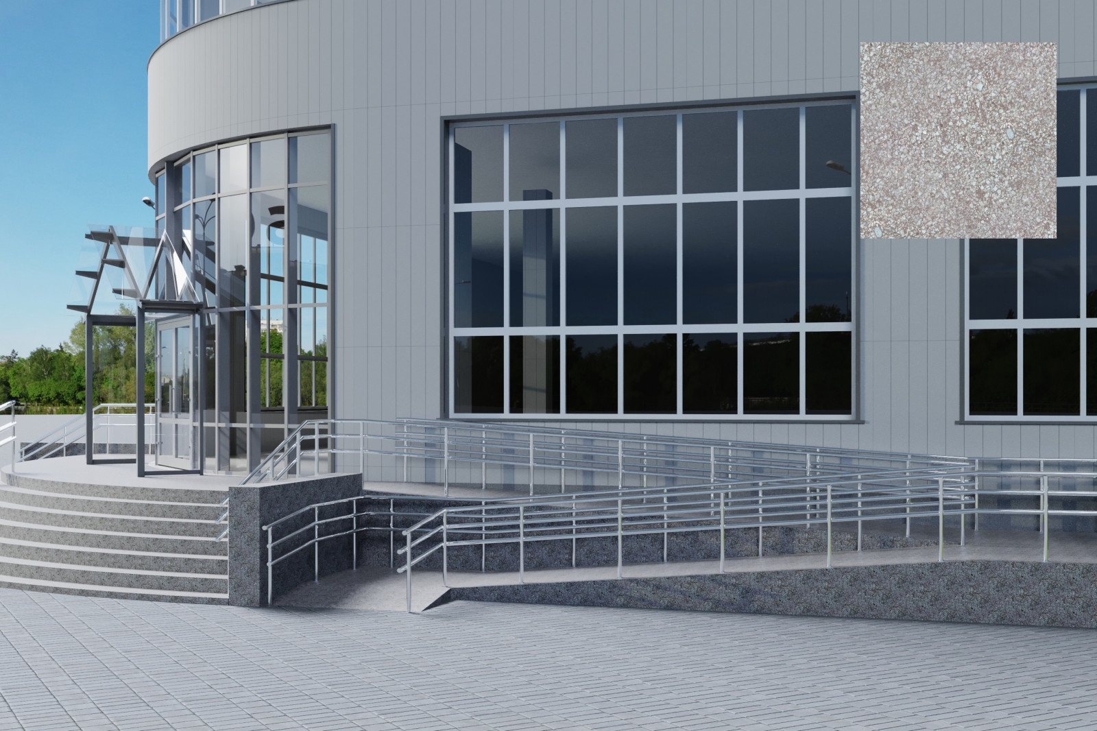 3d визуализация экстерьера зданий