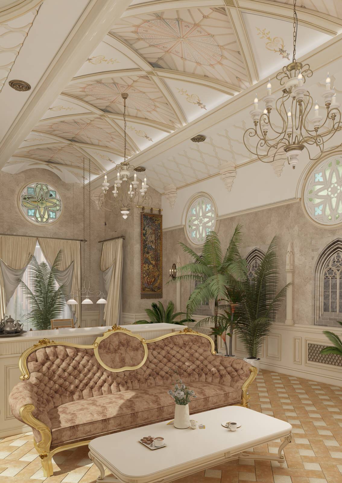 Дом в классическом