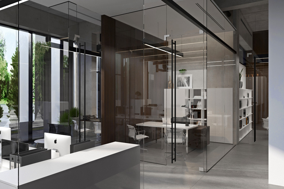 Концептуальный офис девелоперо-инвестиционной компании