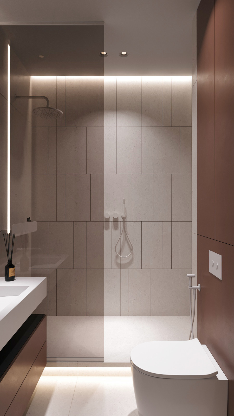 ЖК «Grand View» - квартира площадью 111,8 м2 в стиле уютный минимализм