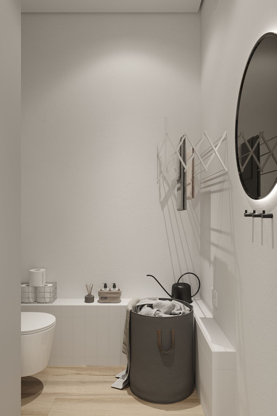 Проект квартиры для молодой семьи в Екатеринбурге. Спальня