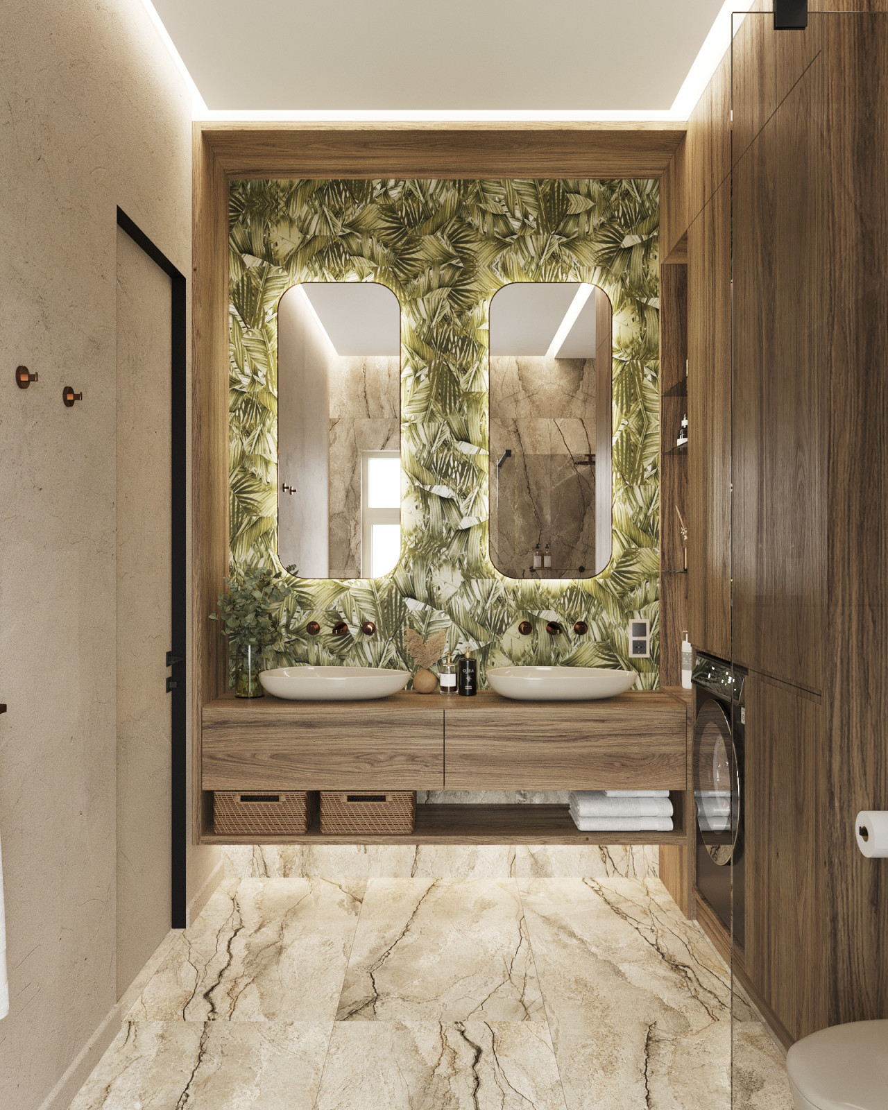 Интерьер 2-ух этажной MINIVILLI.terra