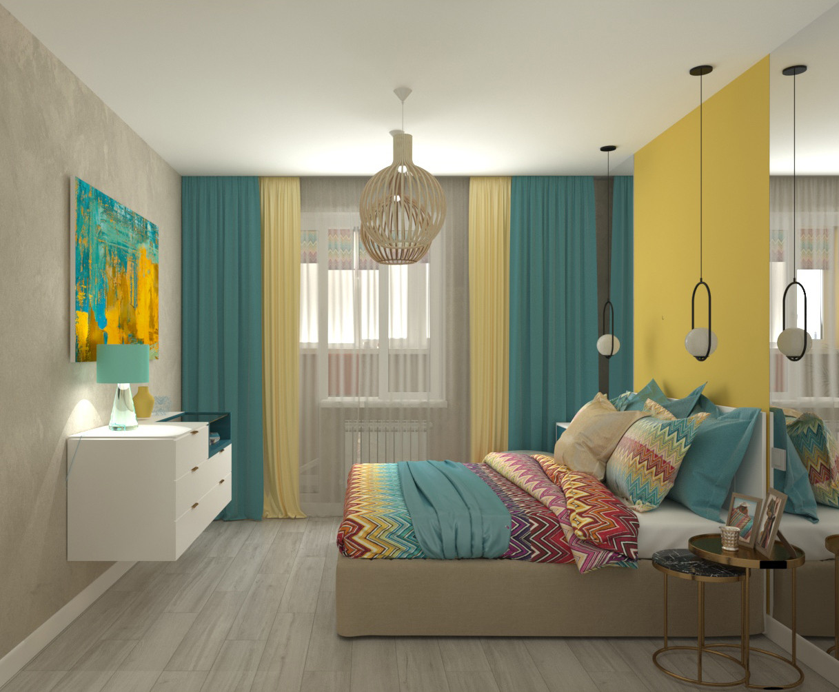 Квартира в стиле "Missoni"