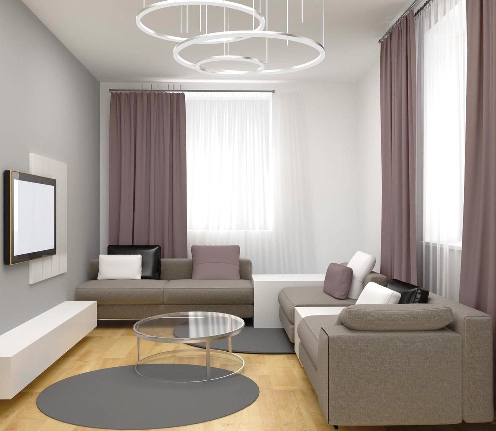 Квартира в монохромному стилі