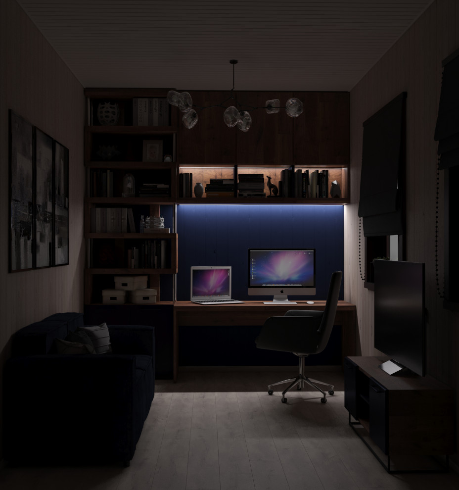 Рабочий кабинет в частном доме в с. Патроны