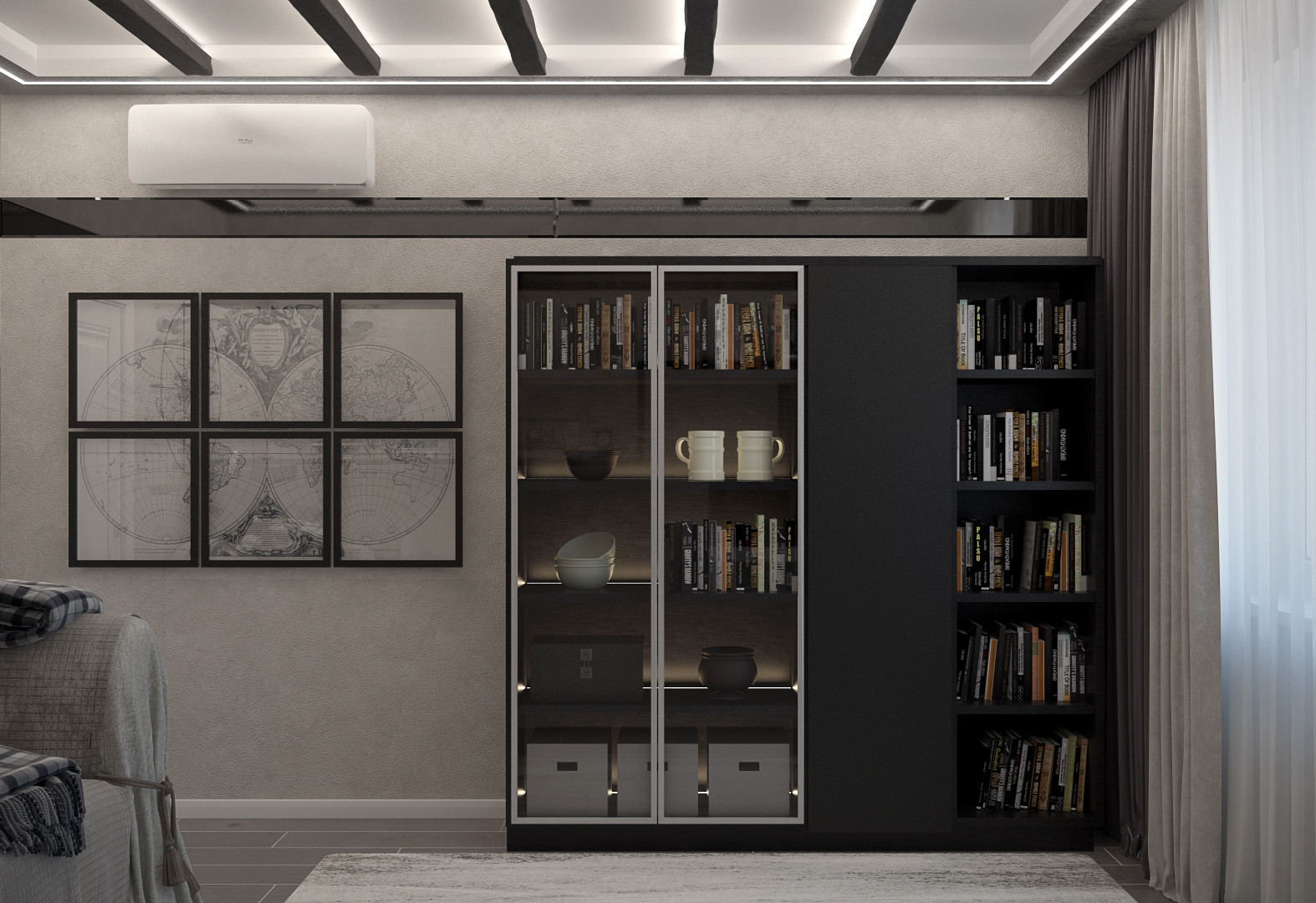 Обложка проекта: Дизайн кабинета, ст.Динская