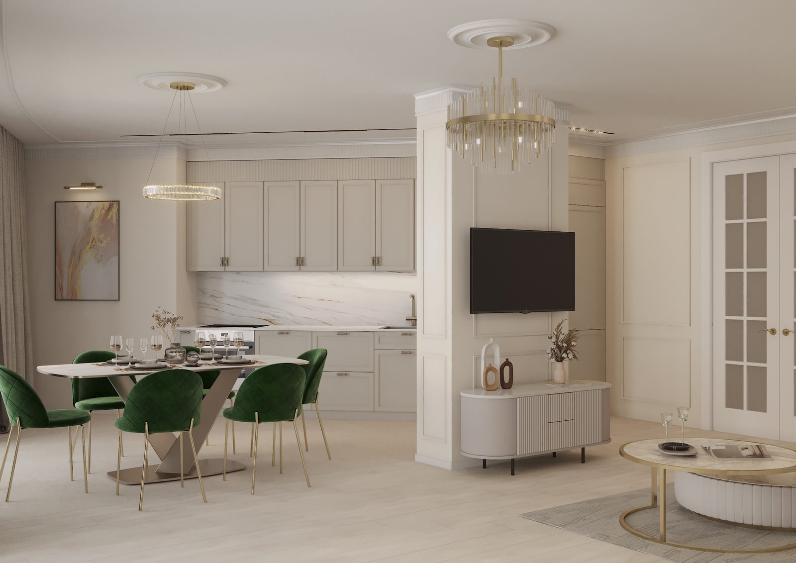 Кухня - гостиная