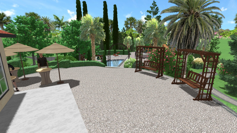 Детская площадка для санатория.