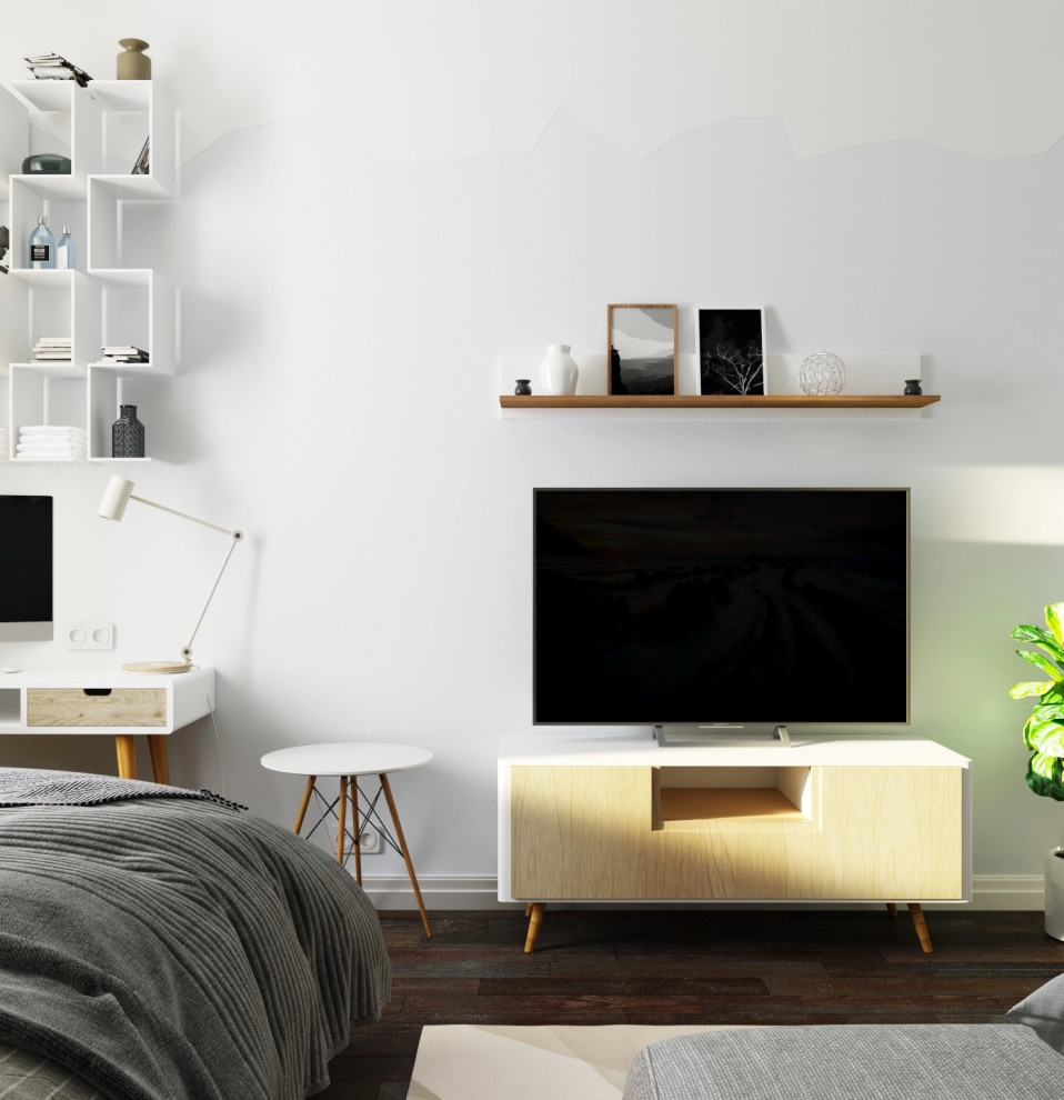 Комната в стиле скандинавия