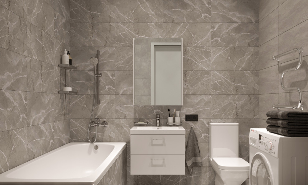 Типовой проект 1 бюджетного ремонта от застройщика.