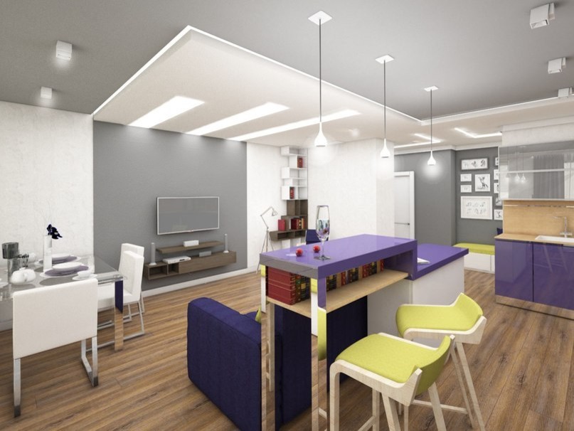 Дизайн интерьера 3к.кв. в ЖК Никольский на Радищева 4/6