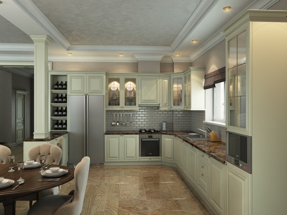 Дизайн интерьера частного коттеджа в г. Щелково