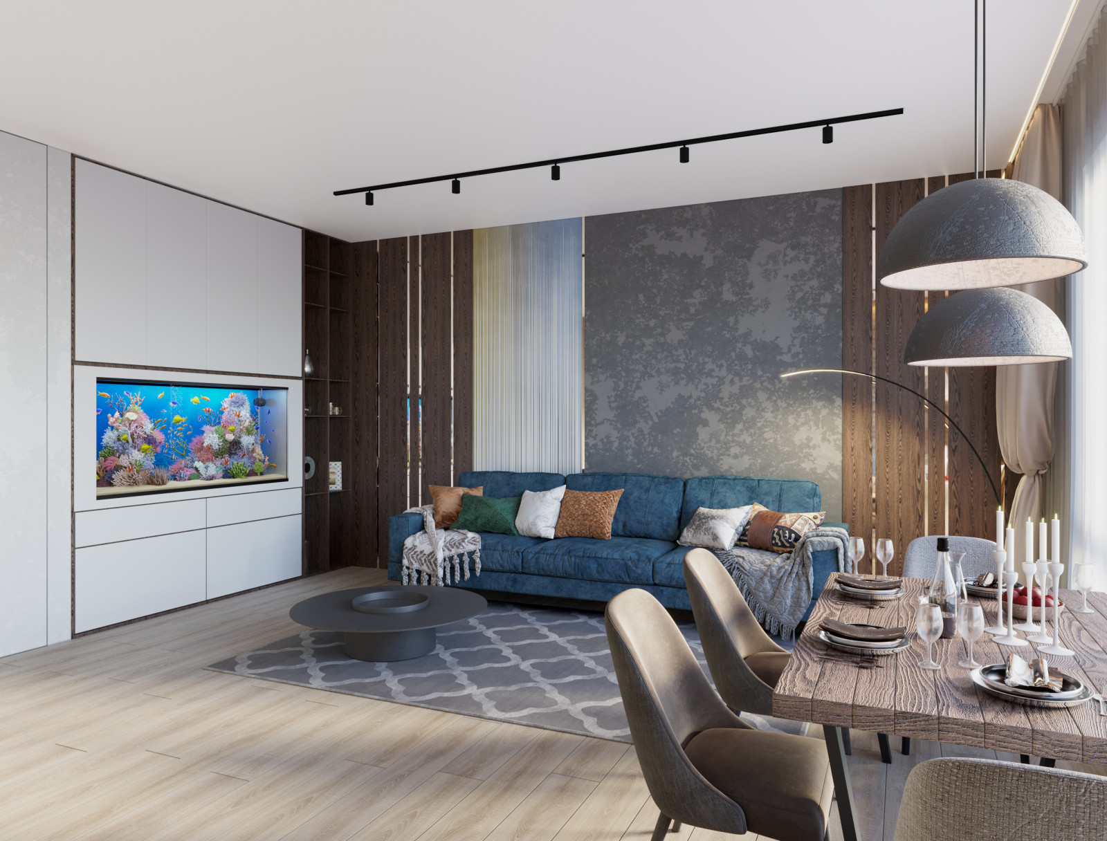 Дизайн гостиной с камином. Ставрополь