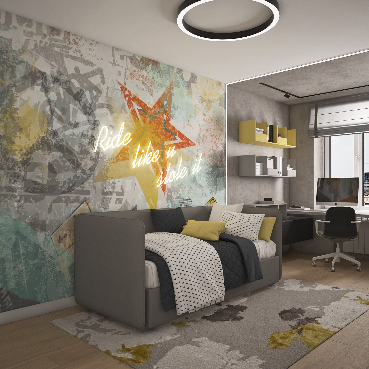 Квартира с двумя детскими для мальчиков