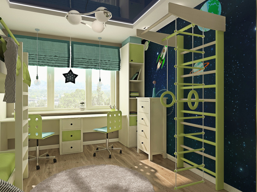 Квартира семьи с двумя детьми