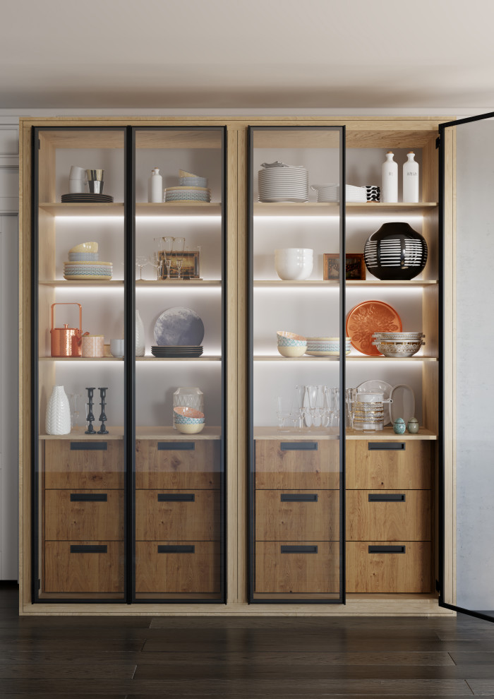 Обложка проекта: Neapol 270: система тонких алюминиевых профилей и эстетичные петли