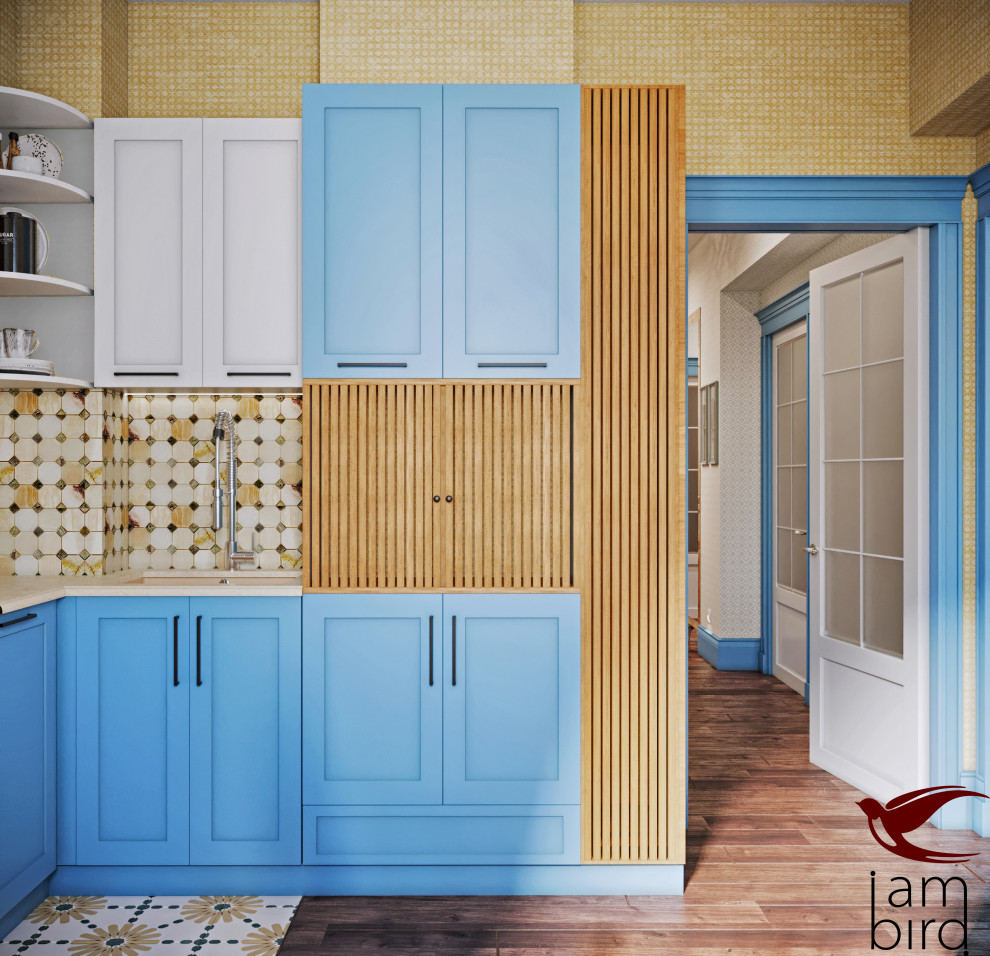 Бохо-Шик в историческом районе Москвы 80 кв.м