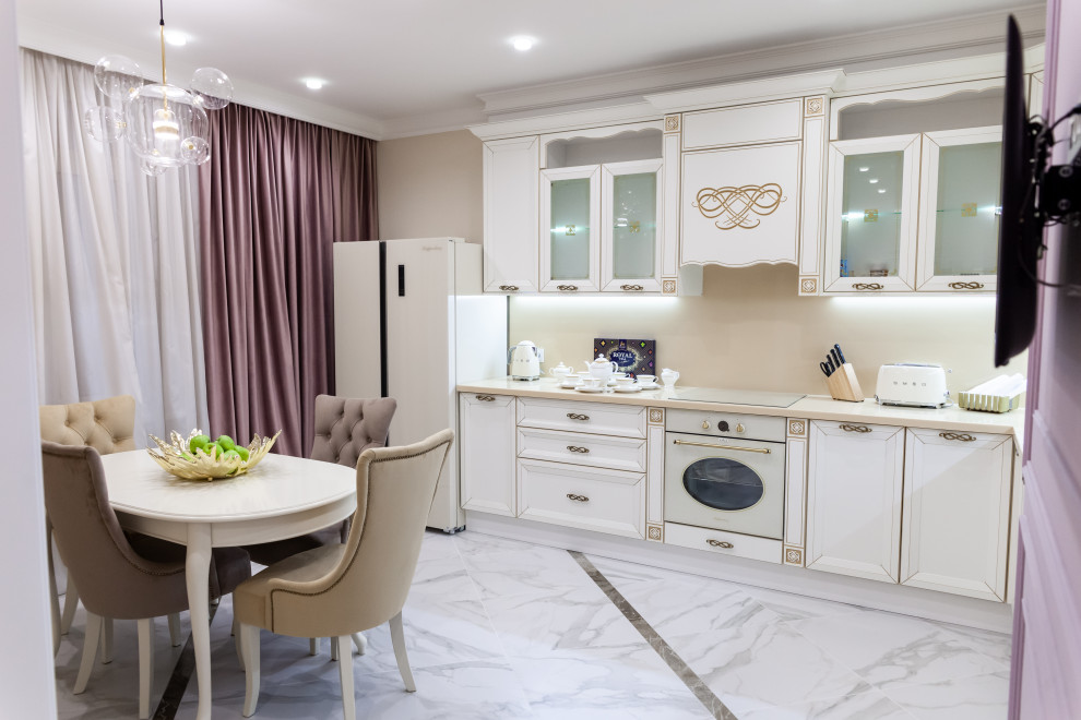 Обложка проекта: Фото проекта, ЖК "Маршал", г.Калуга (кухня)