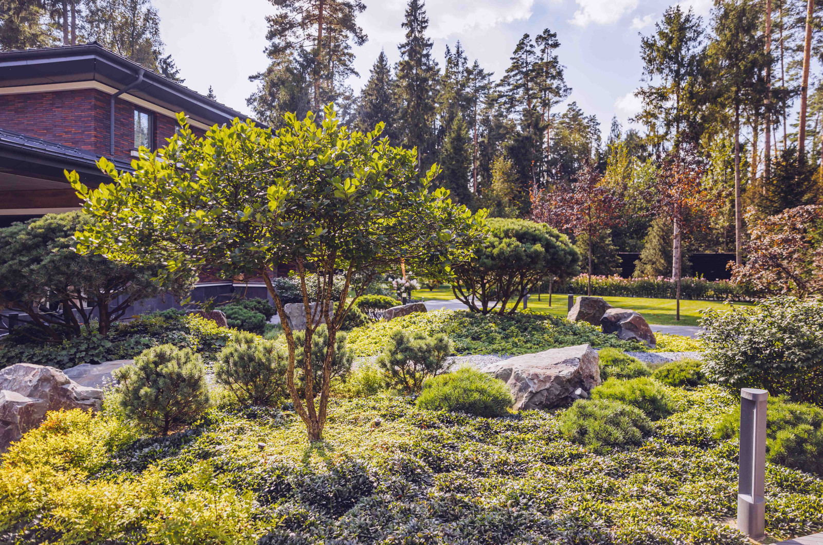 Архитектурное Решение в Пейзажном Стиле