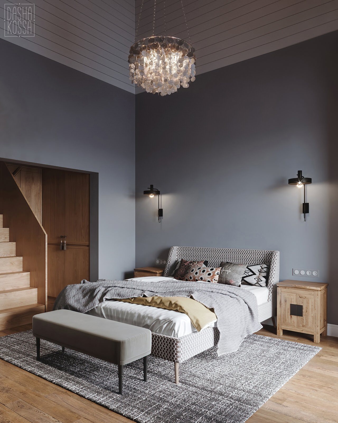 Двухуровневая квартира, шоу рум для девелоперов