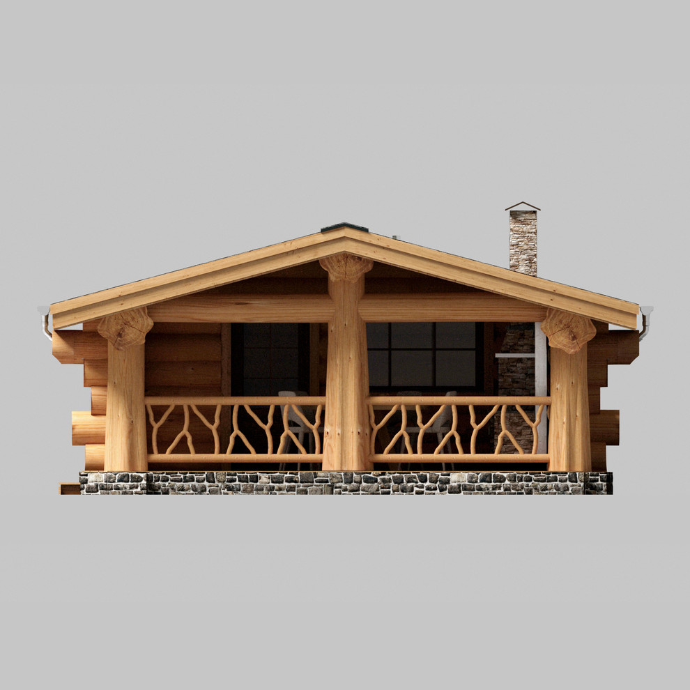 Бревенчатая баня