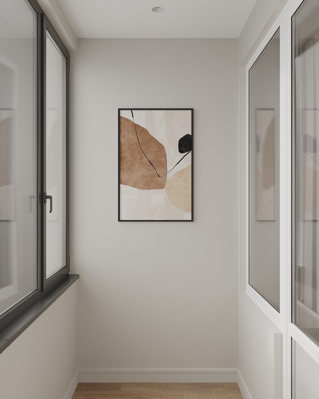 Дизайн 3-х комнатной квартиры в ЖК ГАЛАКТИКА PRO