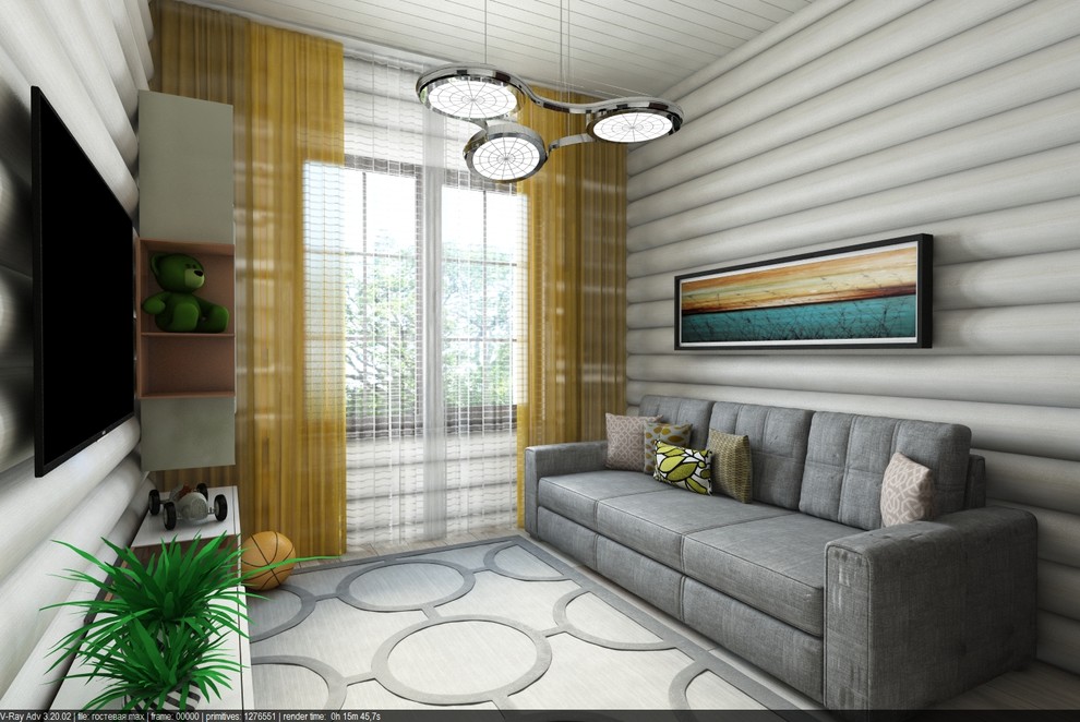 Сруб в современном стиле