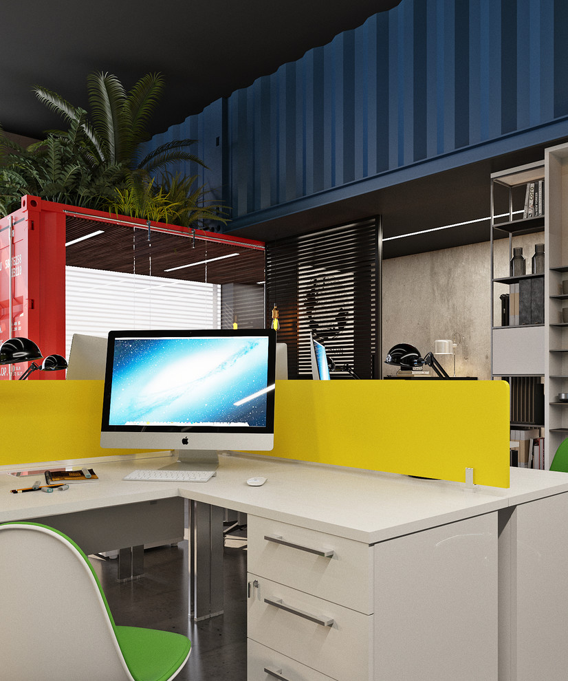 Лофтовый open space в офисном пространстве