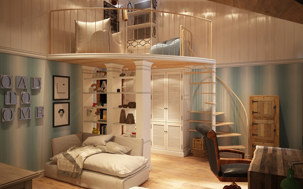 Дизайн-проект детской комнаты от «Strekoza Design»