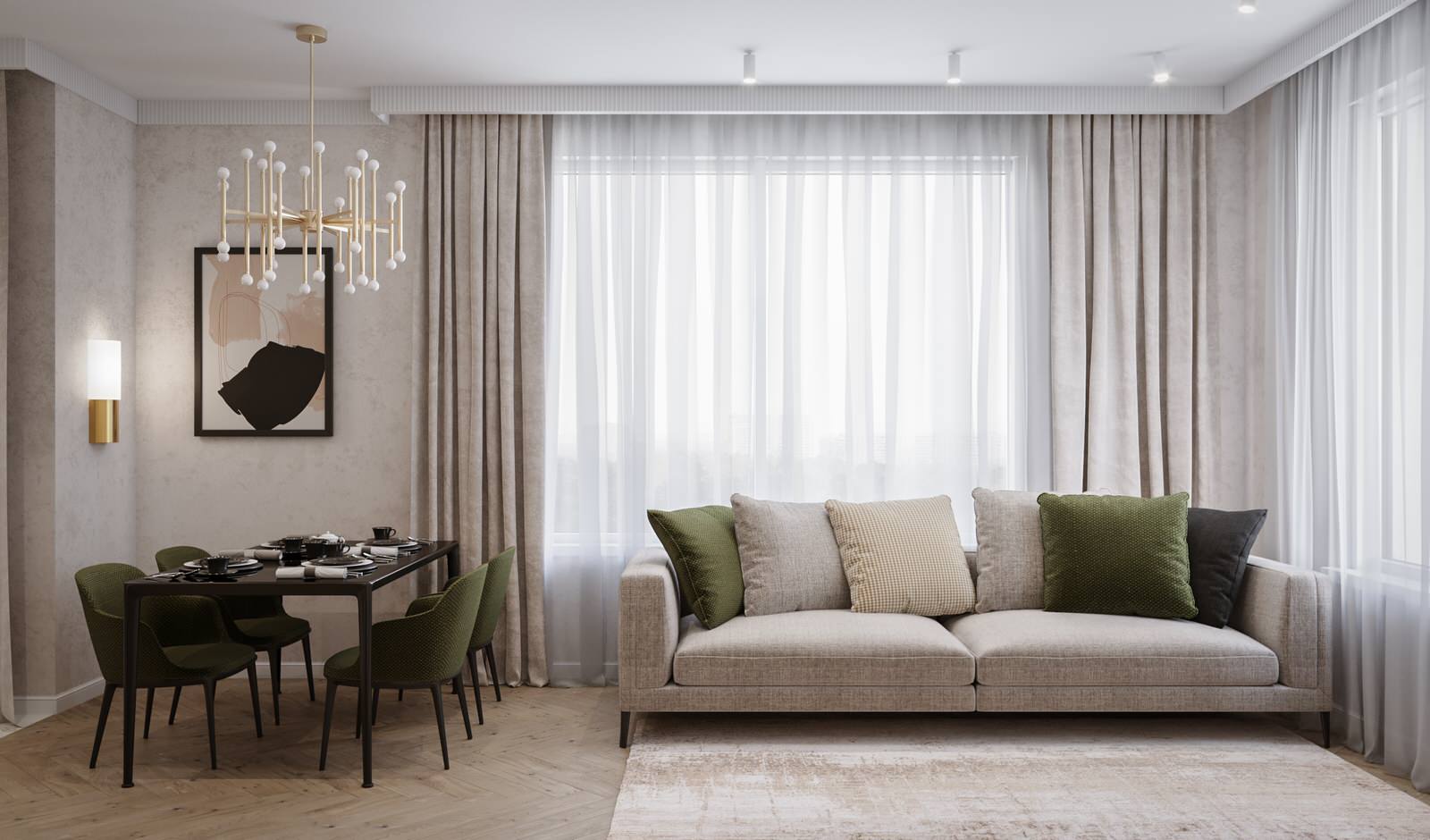 Кухня-гостиная