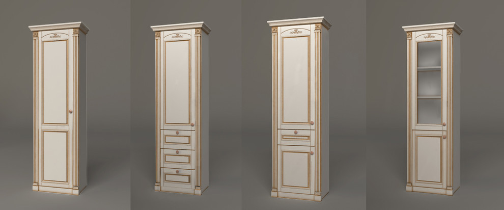 Дизайн спальной комнаты/кабинета с использованием шкаф-кровати.