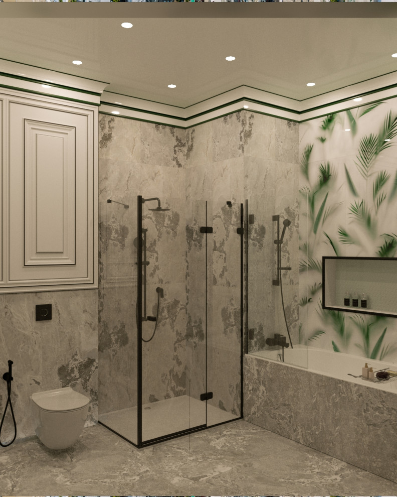 Ванная ЖК Суббота "Пальмовая ветвь"