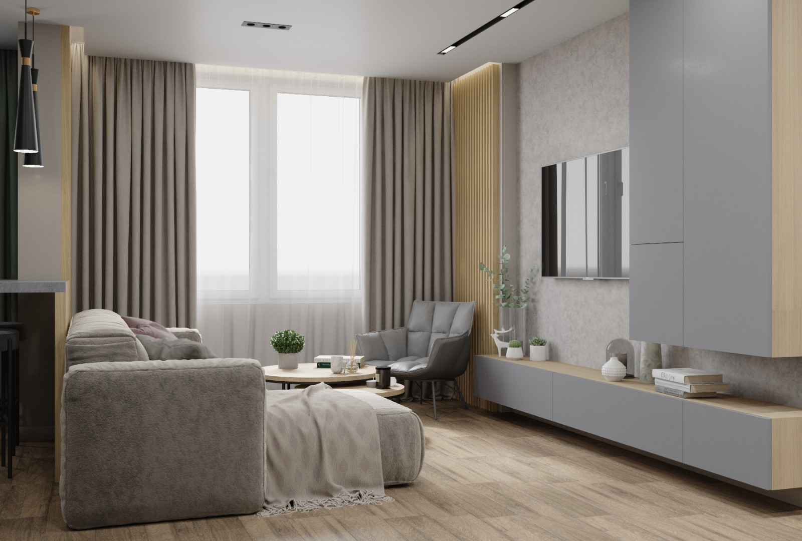 Проект для семьи в ЖК Охта Хаус