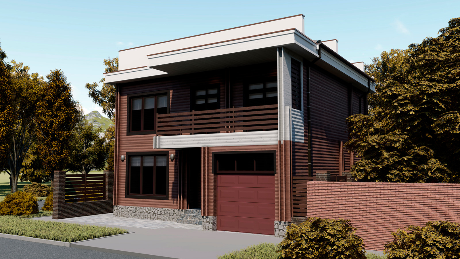 Загородный Дом "timber house"