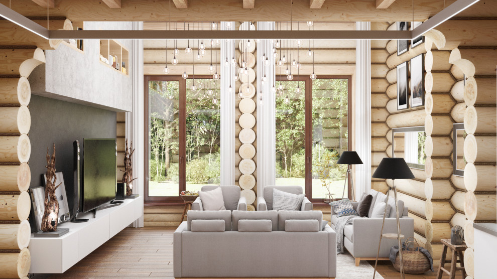 Обложка проекта: Современное шале