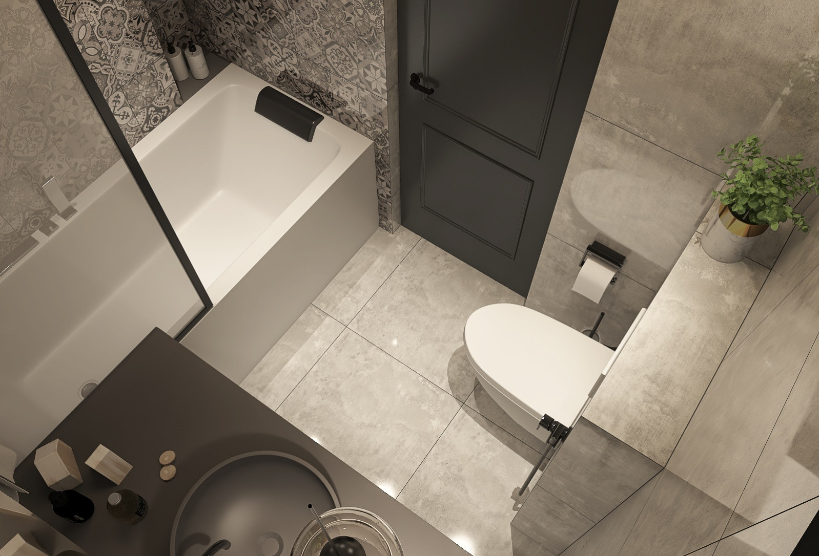 Трехкомнатная квартира в современном стиле