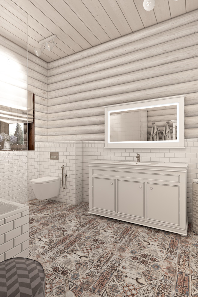 Деревянный дом в стиле "Рустик"