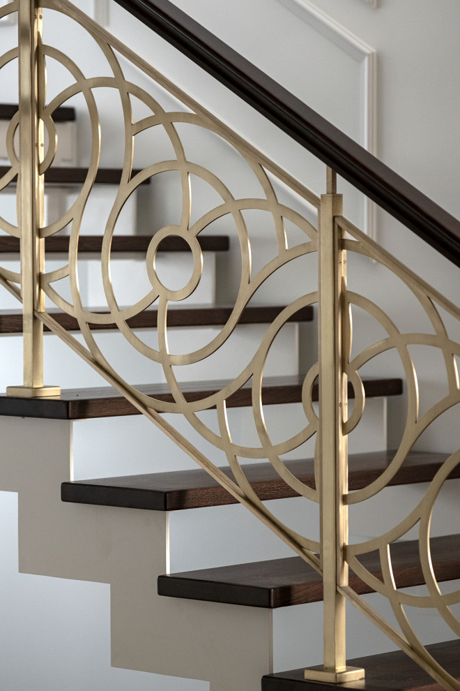 АЖУРНАЯ ЛЕСТНИЦА В ПОДМОСКОВНУЮ ЧАСТНУЮ РЕЗИДЕНЦИЮ