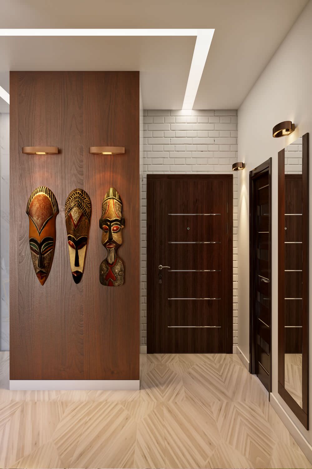 Дизайн квартиры "Созвучие культур"