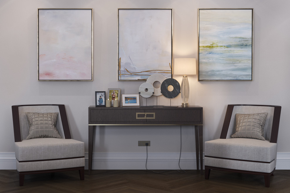 Master bedroom design residential house, London