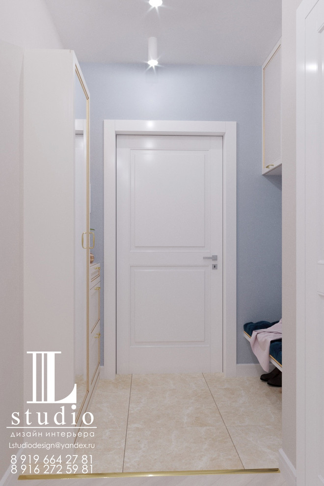 Неоклассика с голубыми акцентами