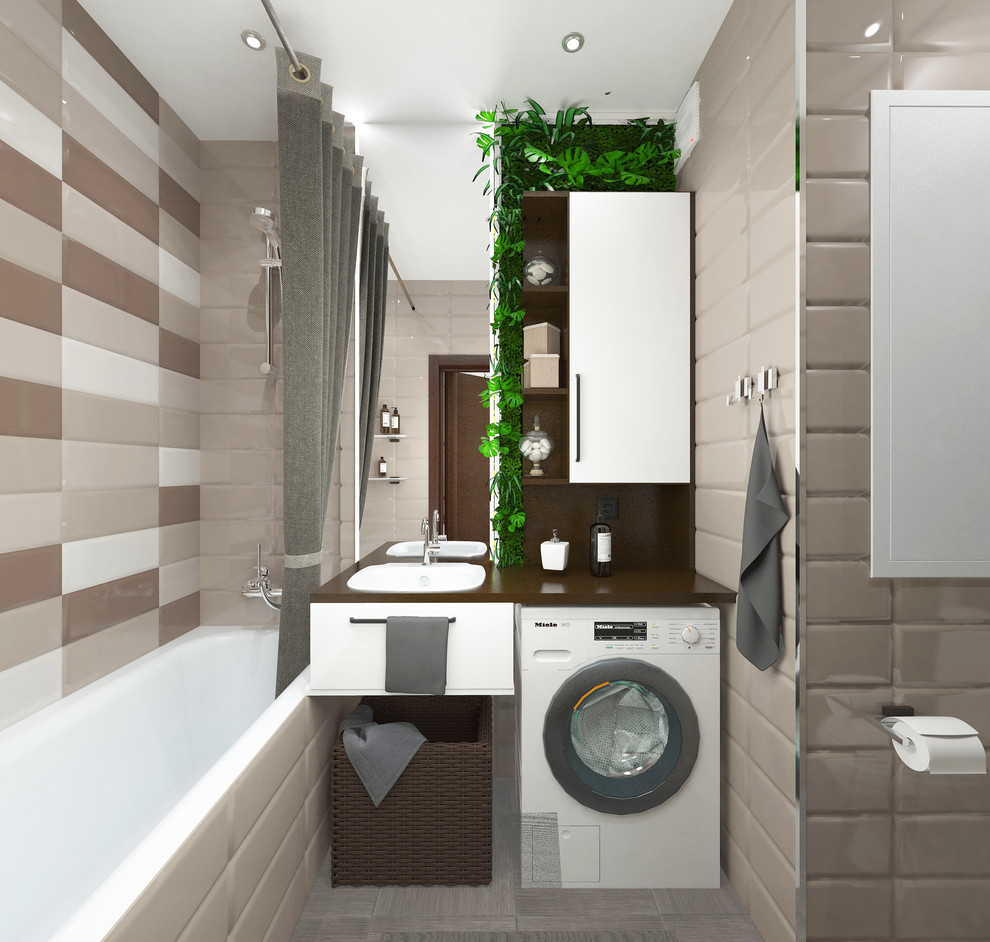 ...была квартира с готовой отделкой