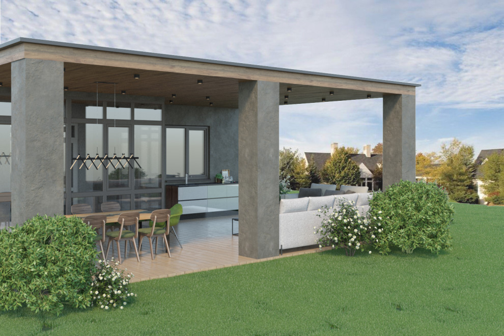 Обложка проекта: Летняя кухня